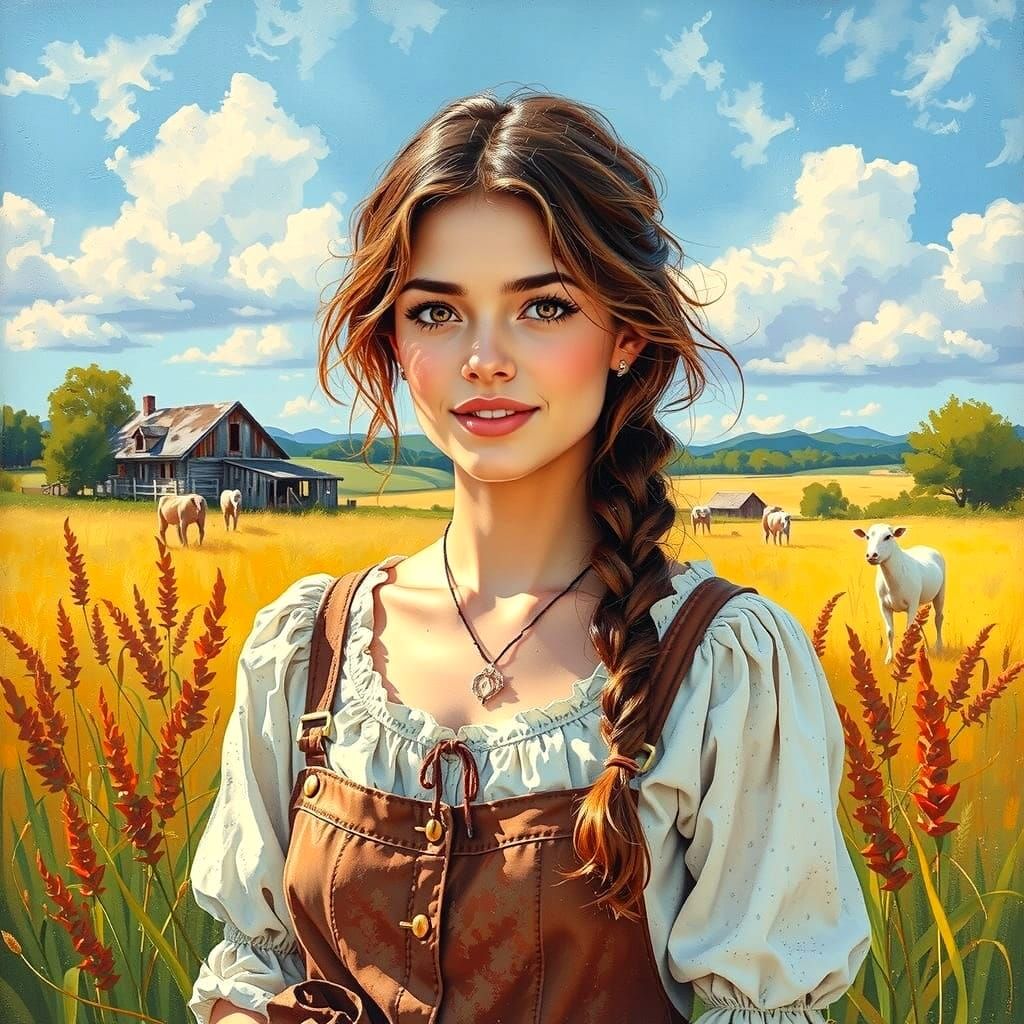 Rustic Beauty in Quilted 3D Needlework