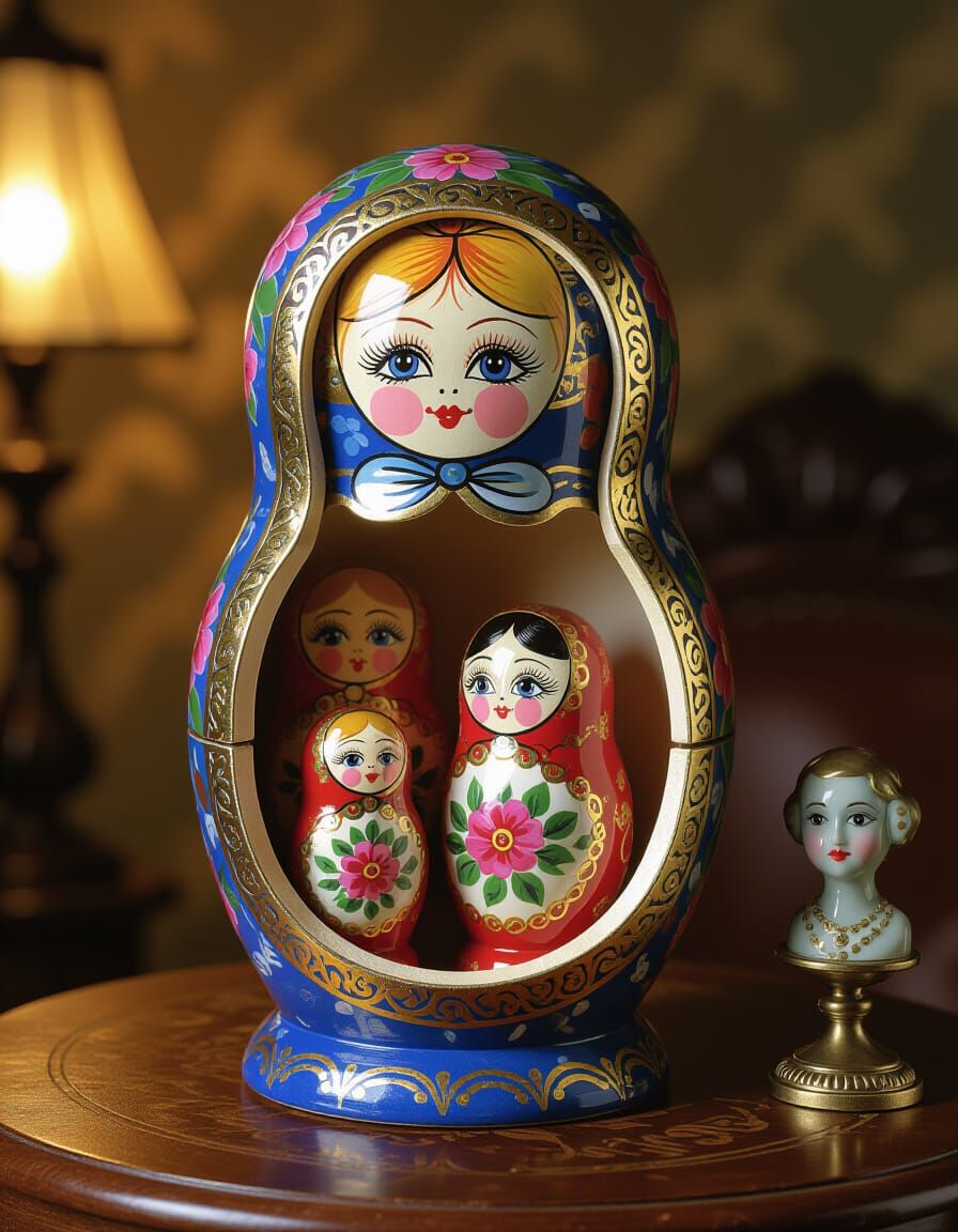 Cutaway Matryoshkas