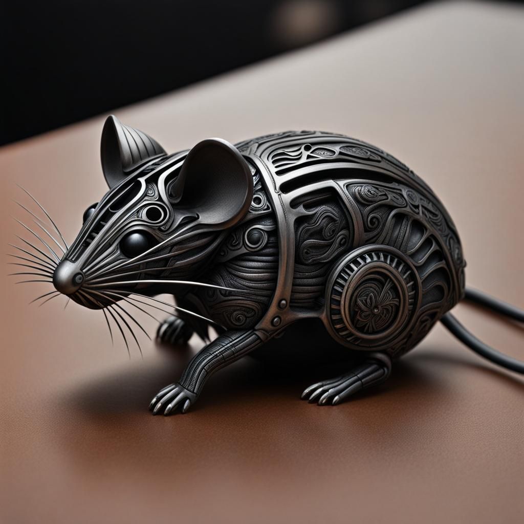 Intricate Mice in a Biomechanical Style