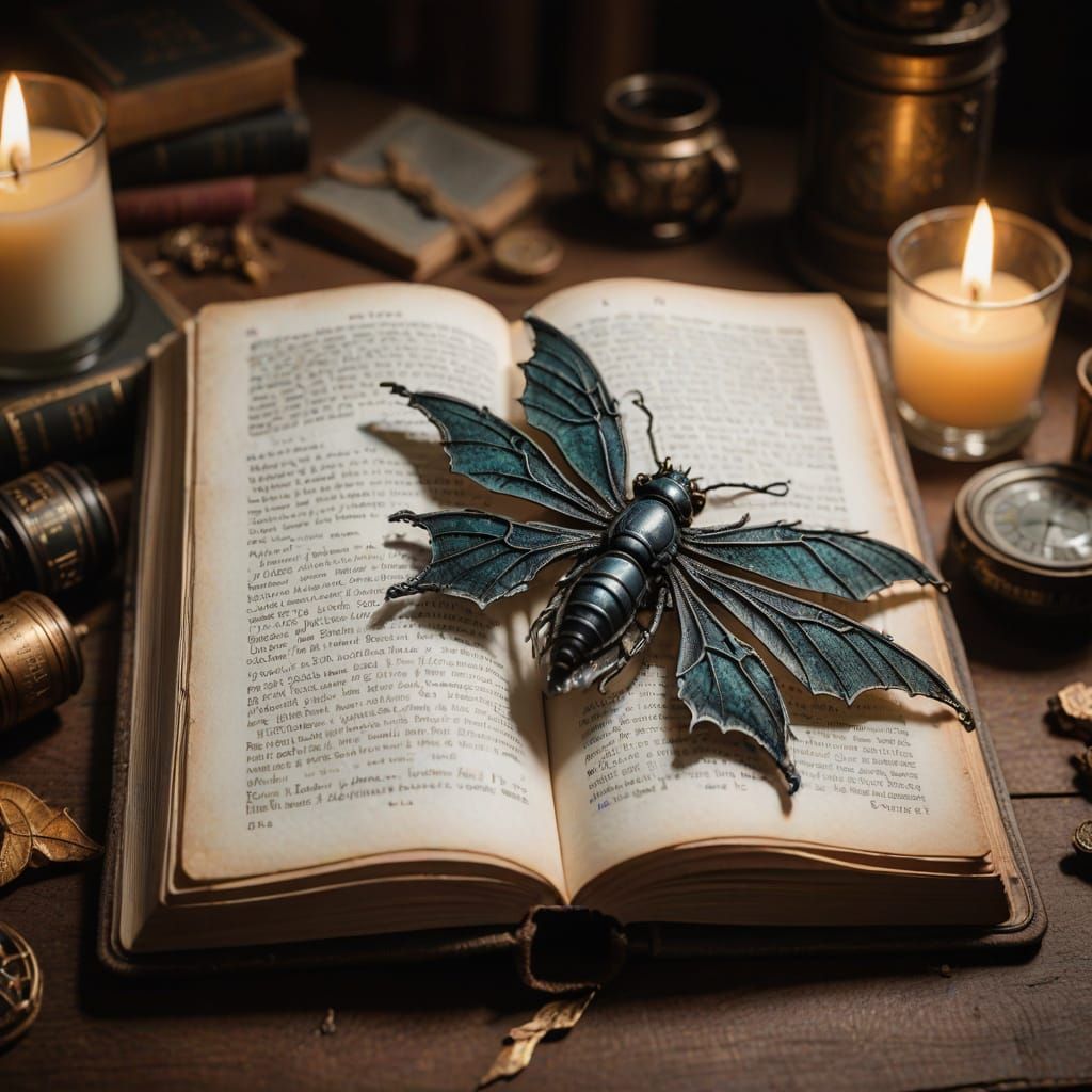 Cleemond Torkreek in Steel Dragonfly Form