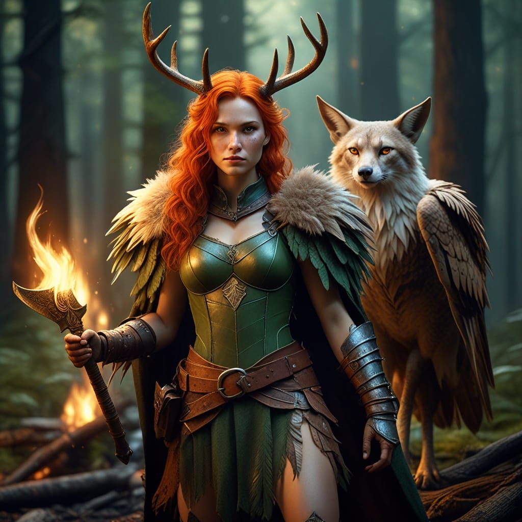 Woodland Warrior Tames the Wild