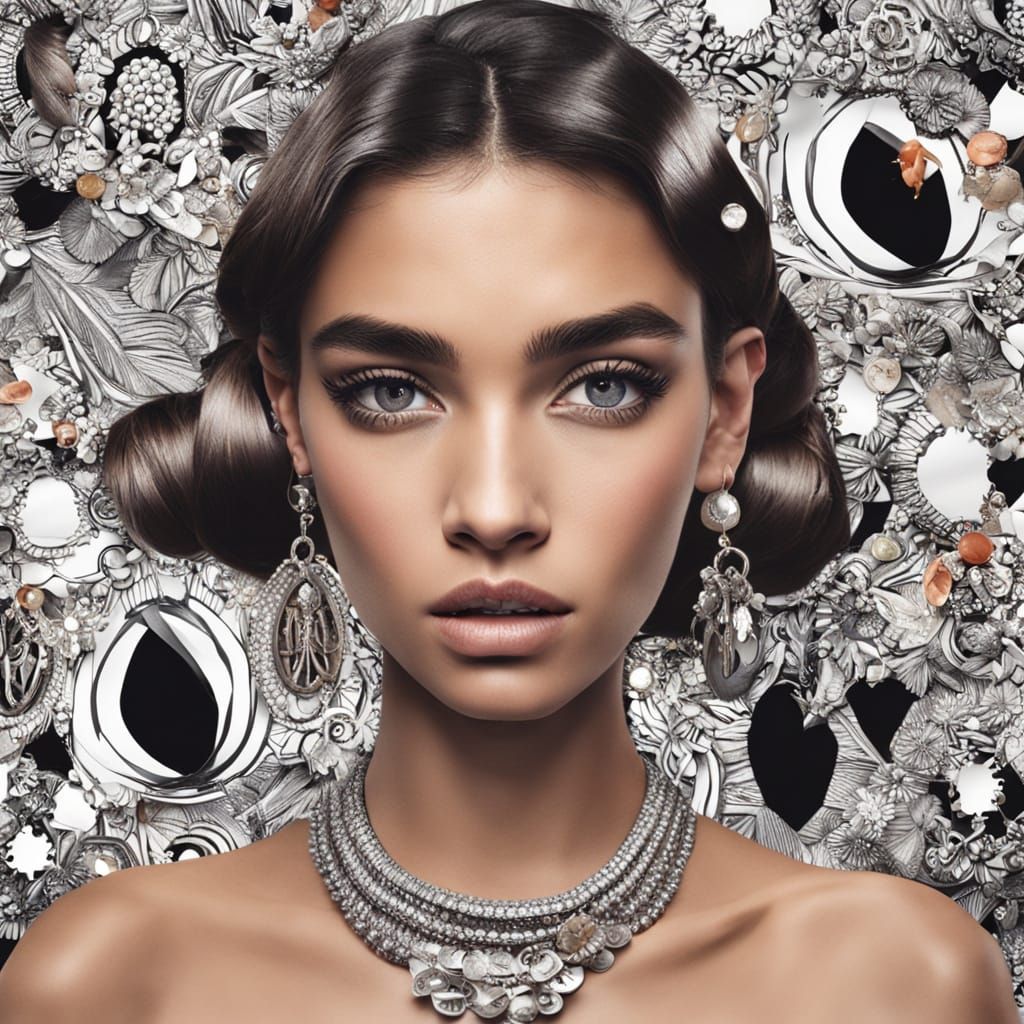 Three Beautiful Women with Jewels