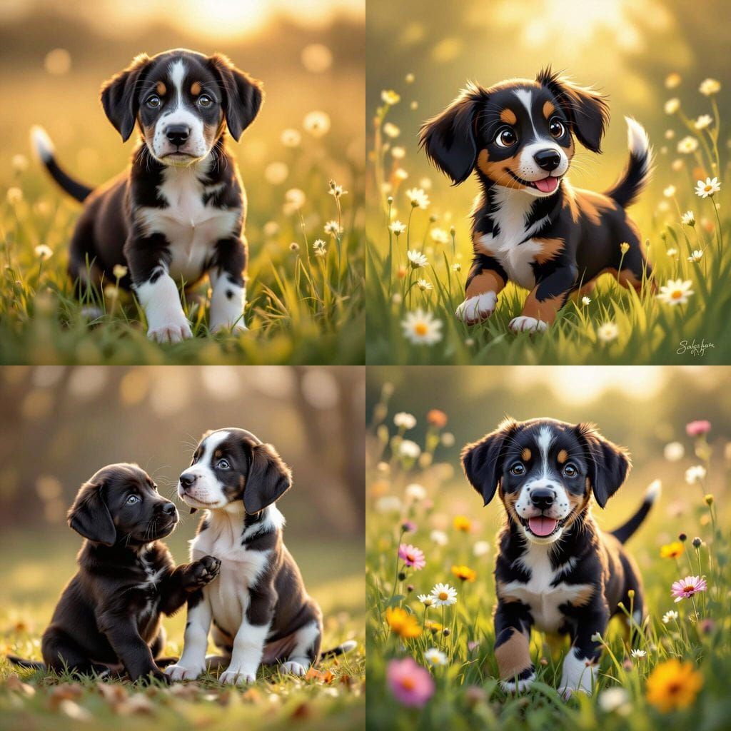Cute Labrador and Pointer Puppy Mix