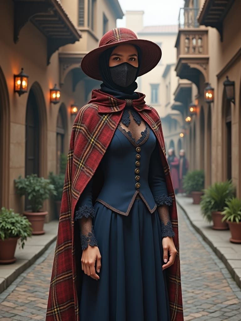 The well-dressed traveler