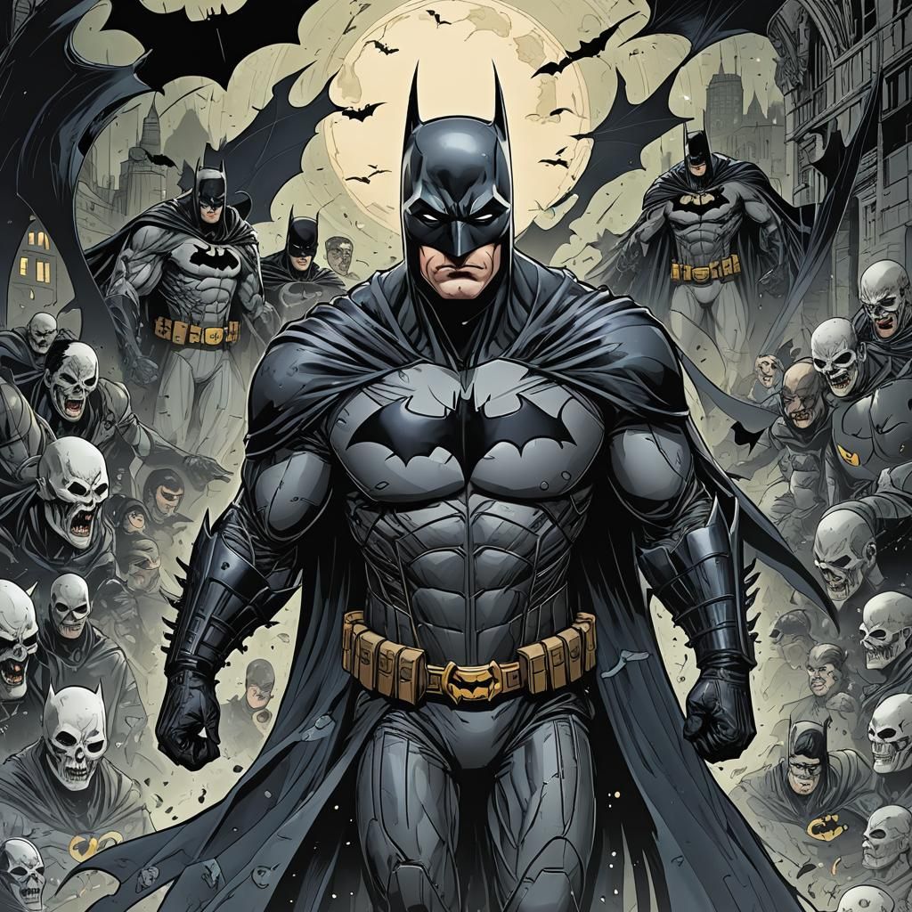 Batman Comic Book Cover: Veil of Forgotten Sins