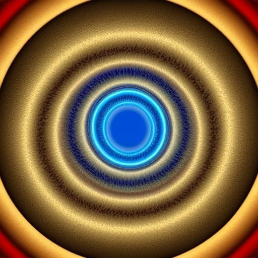 Abstract Optical Illusion Image