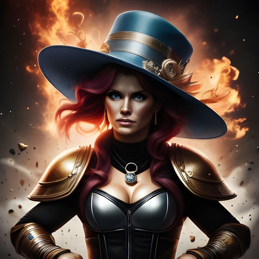 Cyberpunk Champion in Full Color