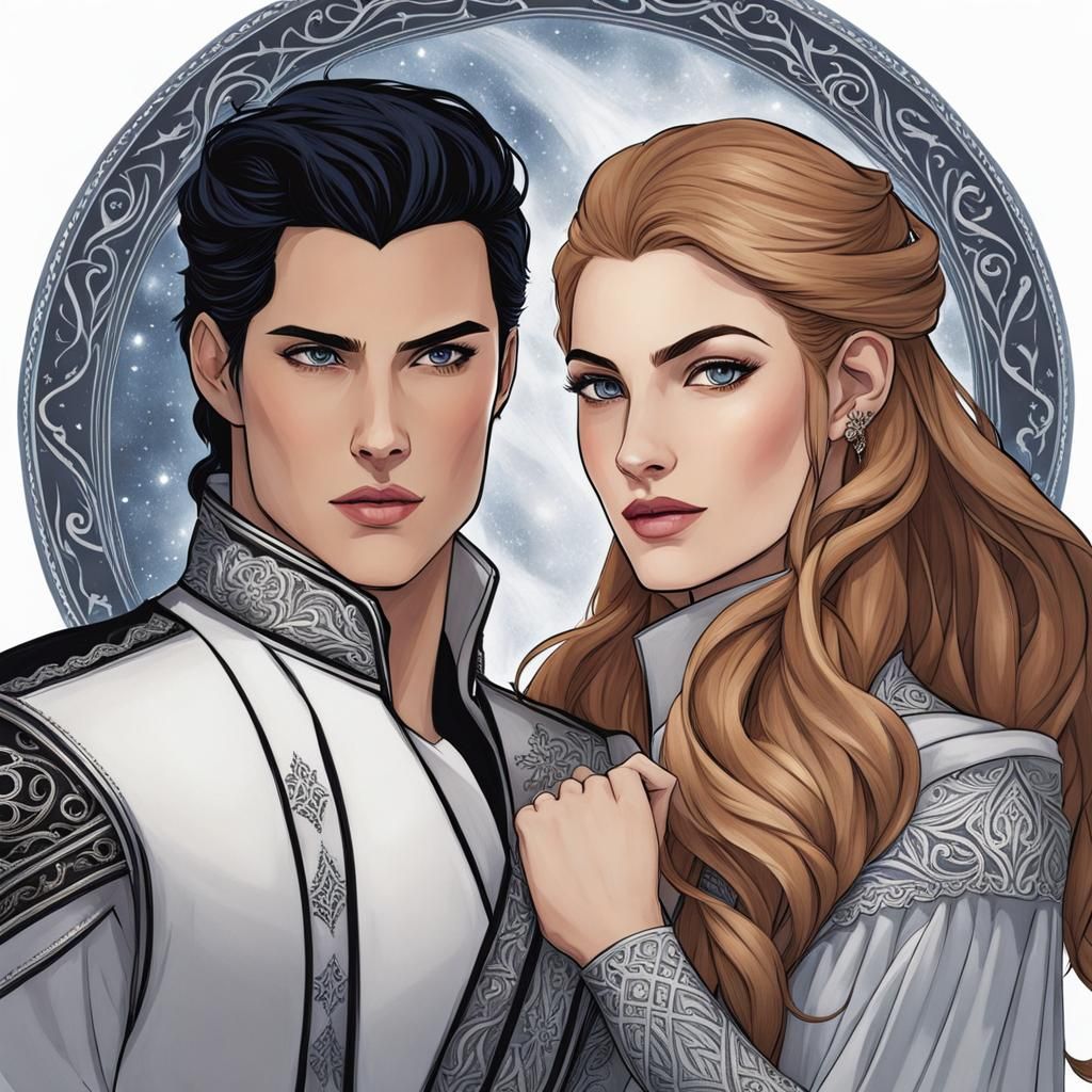 Feyre and Rhysand: A Court of Mist and Fury