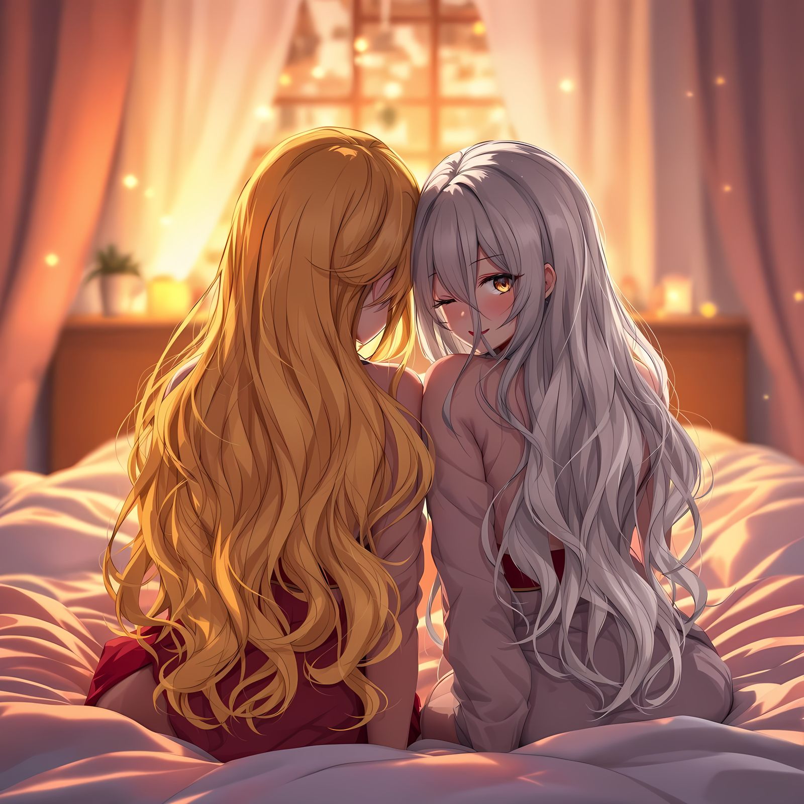 Anime-Inspired Bedroom Duo