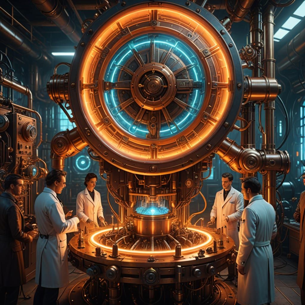 Steampunk Visionaries Unveil Groundbreaking Technology