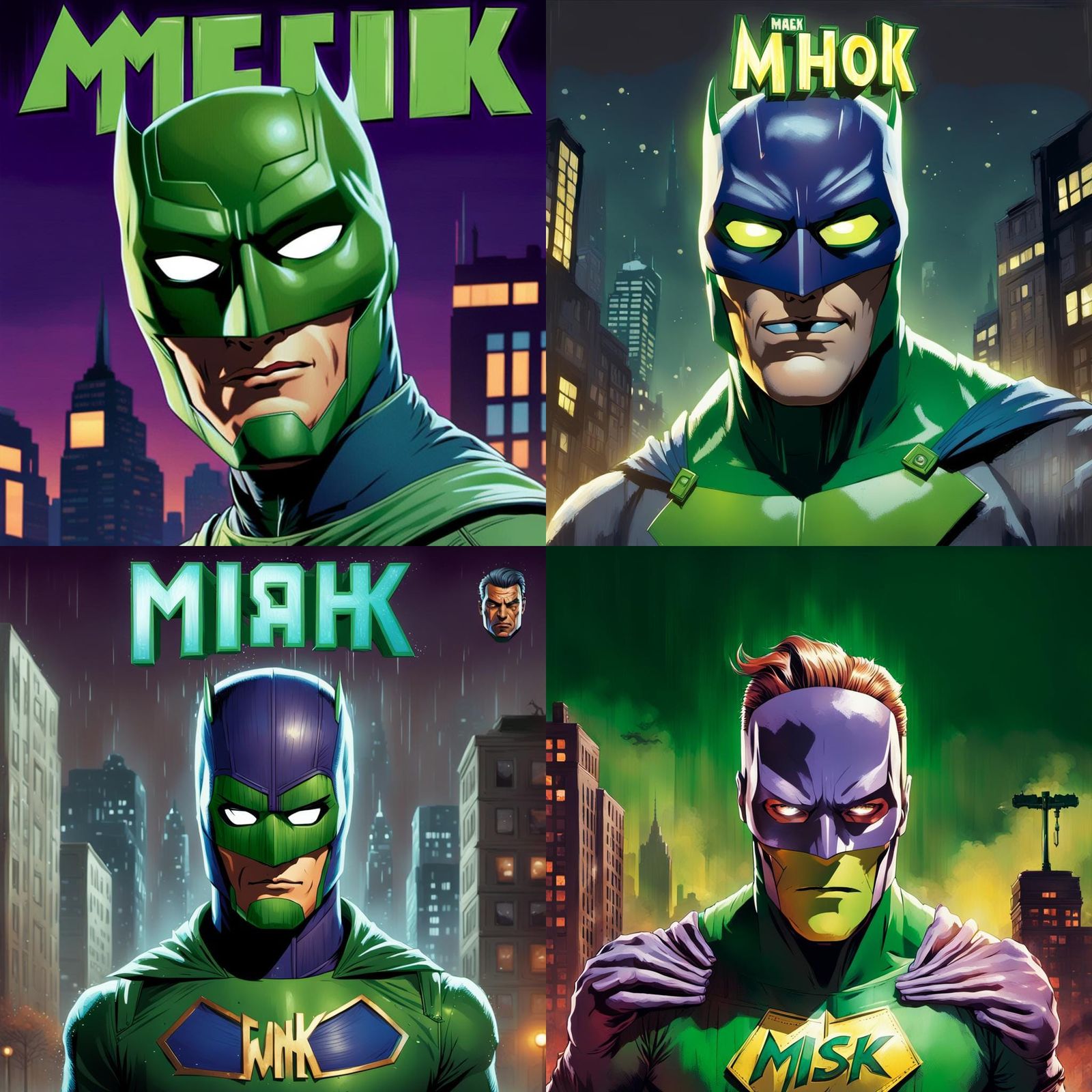 The Mask: Anti-Hero Comic Book Art