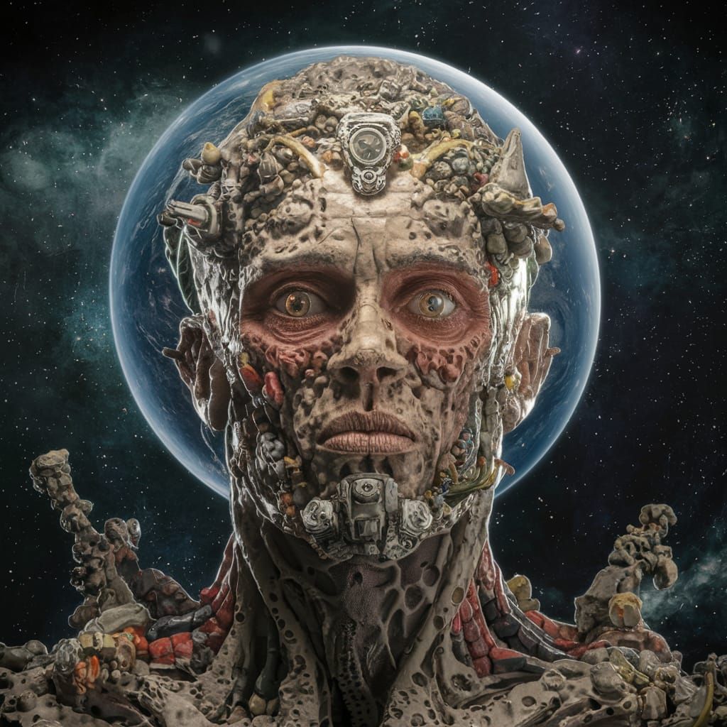 Primordial Space Hunter Unveiled in Cosmic Landscape