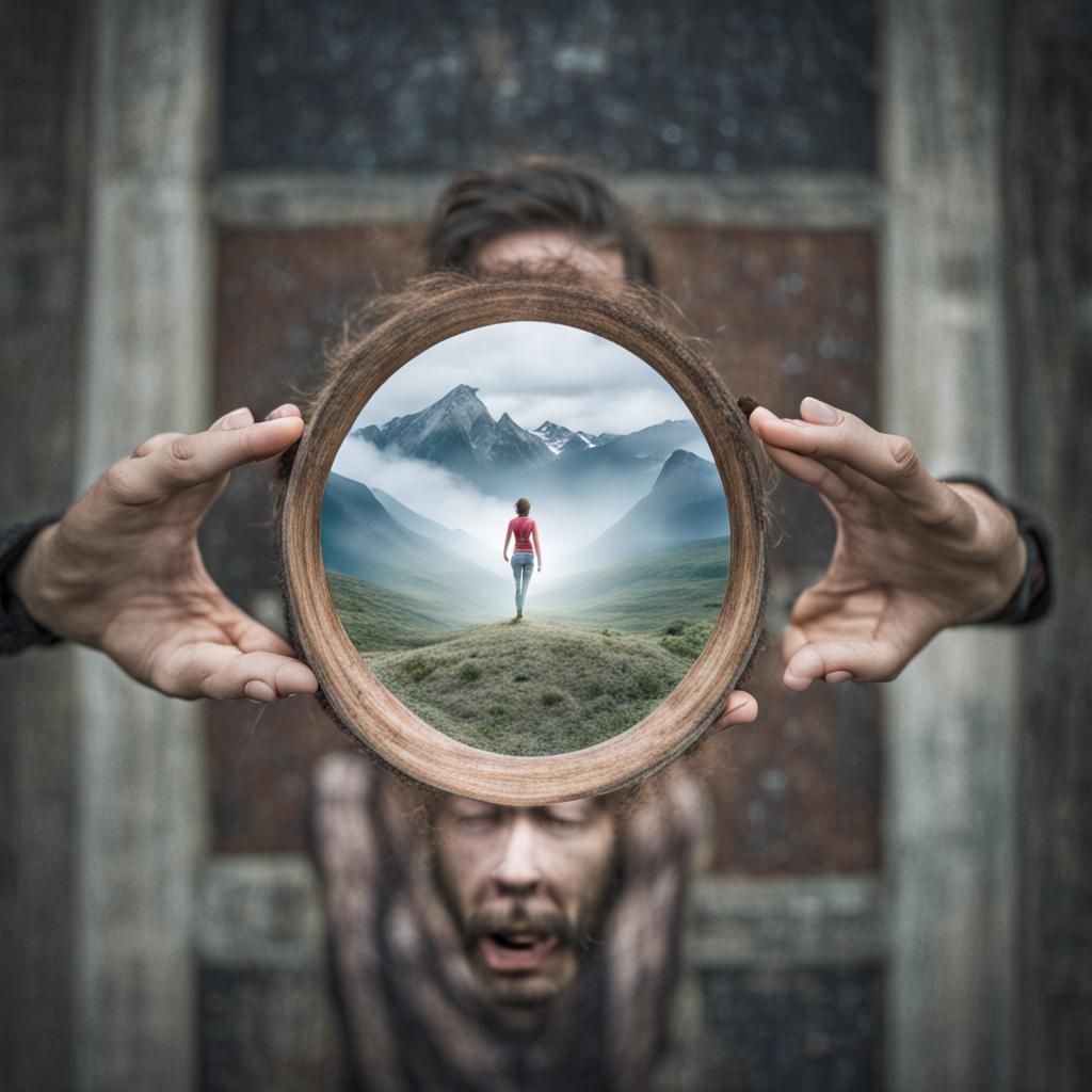 Surreal Triple Exposure Illusion