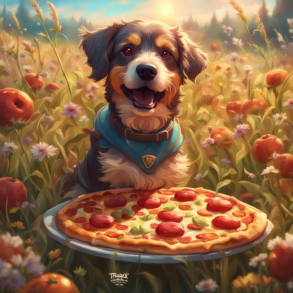 Pupperoni Pizza
