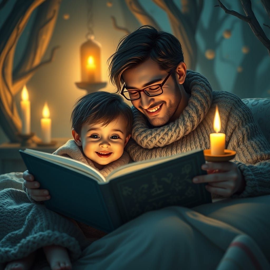 Cozy Bedtime Story in a Whimsical Fantasy Realm
