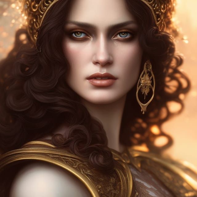 Luminous Paper Mage Portrait in Hyperrealistic Style