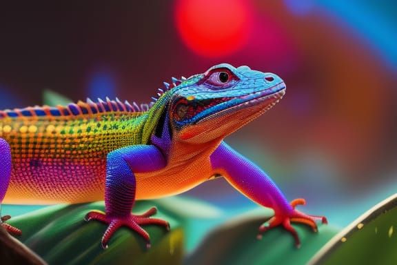 Colorful Lizard