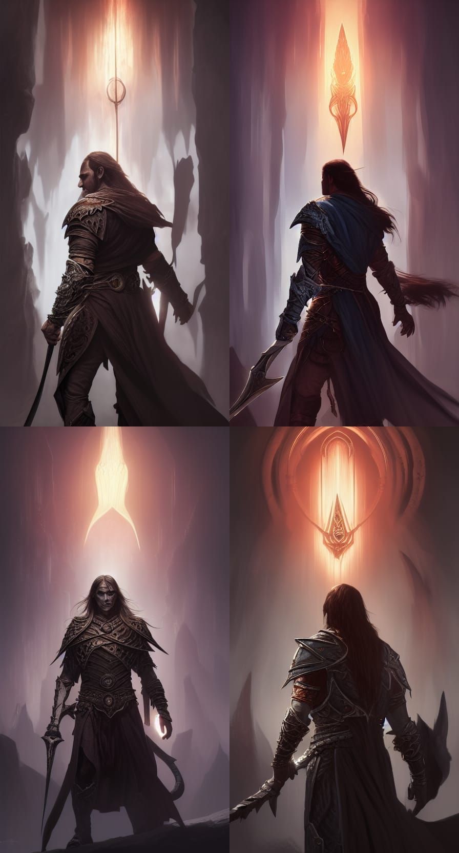 Sauron Portrait: Rings of Power in Hyperdetailed Art