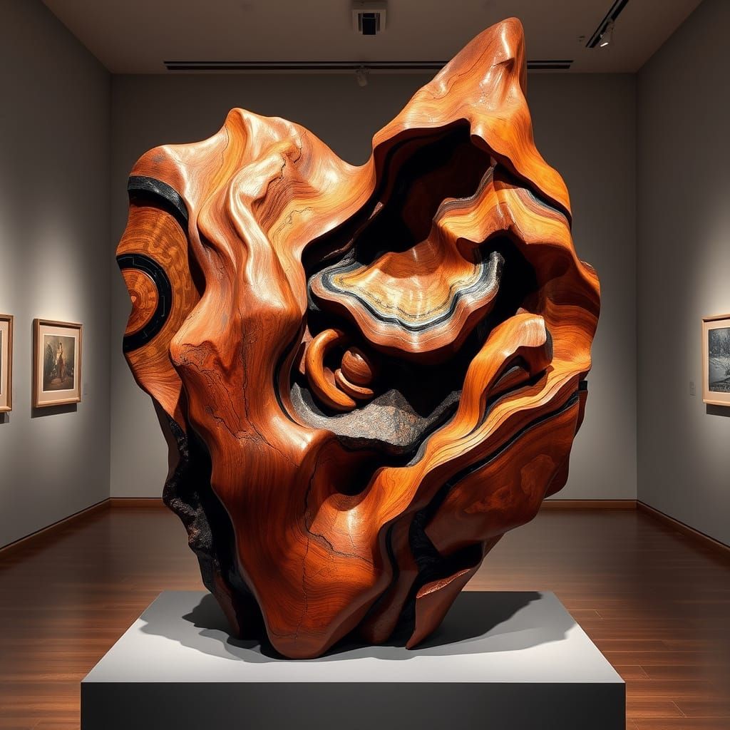 The Nature of Chaos, In Wood #1