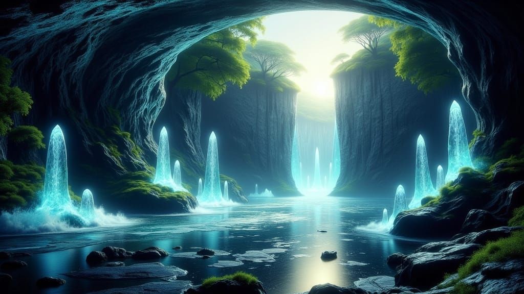 Beyond the Veil: Hidden Wonders of the Hollow Earth in Surre...