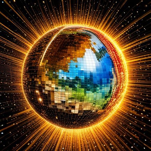 Sparkling Quantum Disco Ball