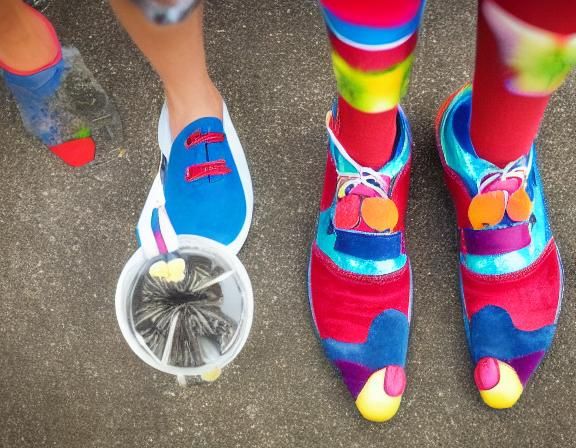 clown feet