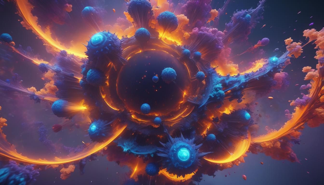 Dynamic Translucent Animation of Abstract NeRF Concept
