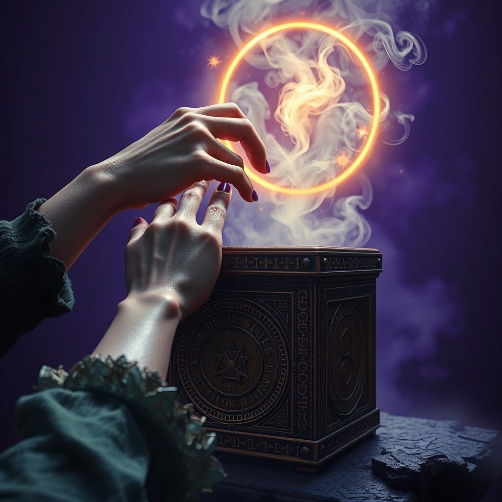 Mysterious Box Unveiled in Dark Fantasy