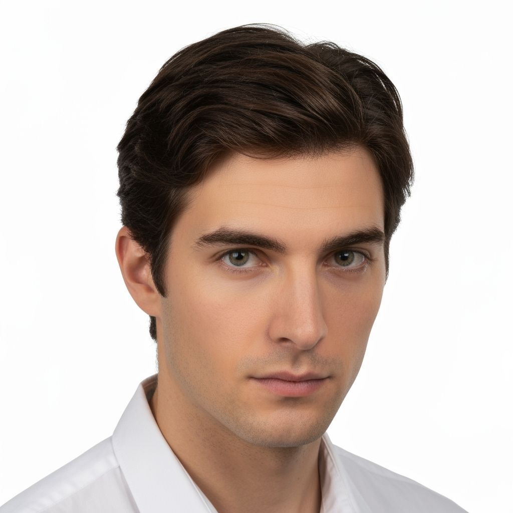 Moonlit Lighthouse in Winter Seas, Watercolor Style