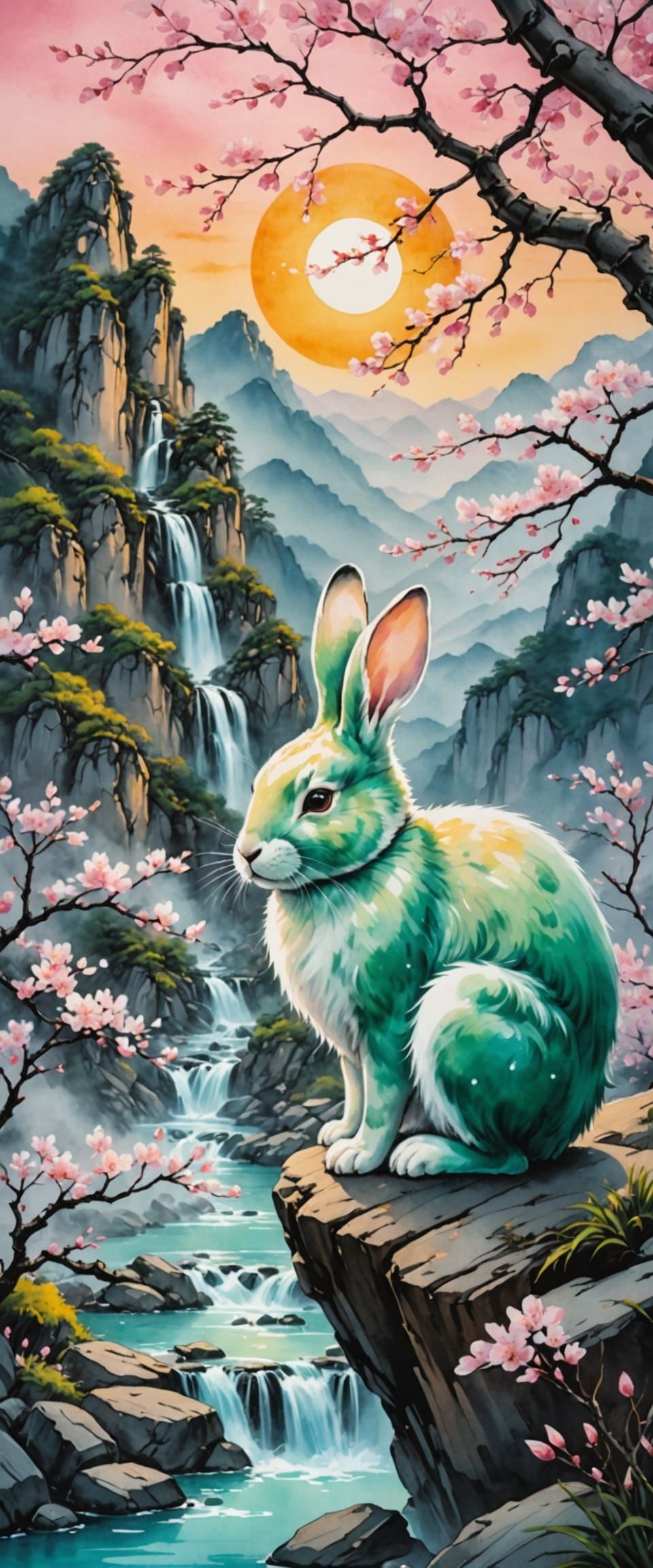 玉兔 Yutu, the Jade Hare