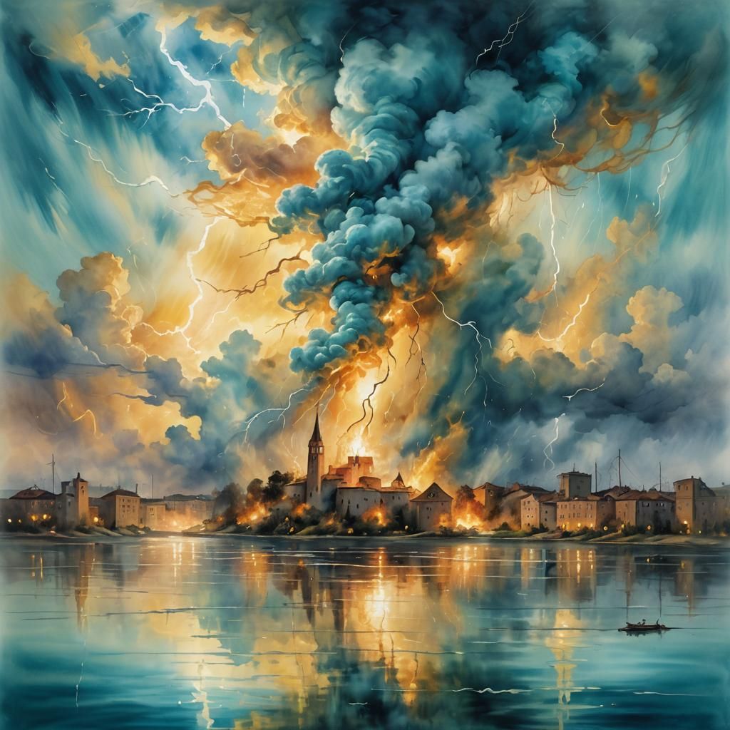 Surreal Autumn God Reveals Winter Landscape