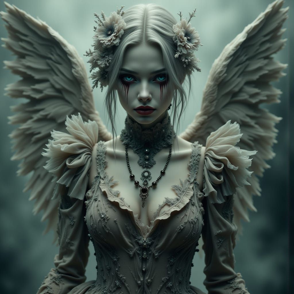 Victorian Angel in Despair