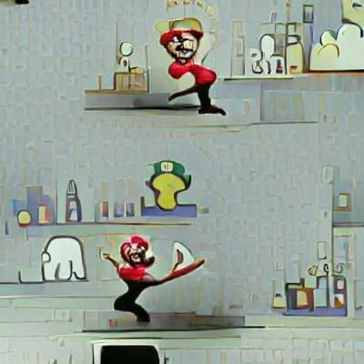 Dancing Mario Generated by AI