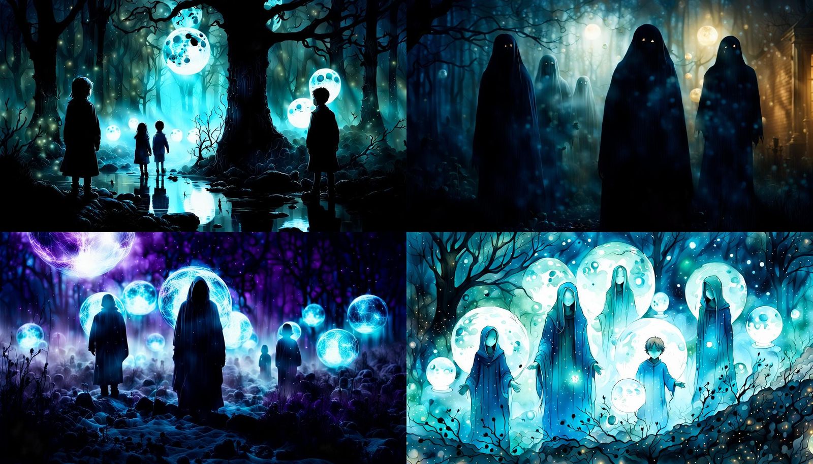 Ethereal Orbs: Reflections of Lost Souls
