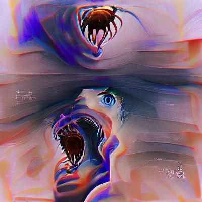 Image Generated from the Word 'Fear'