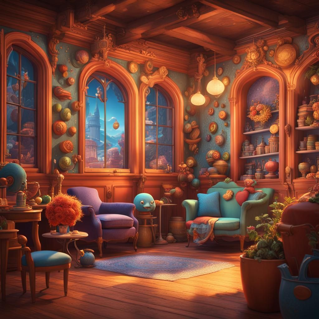 Fantastical Art: Laughter and Tears in Vivid Detail