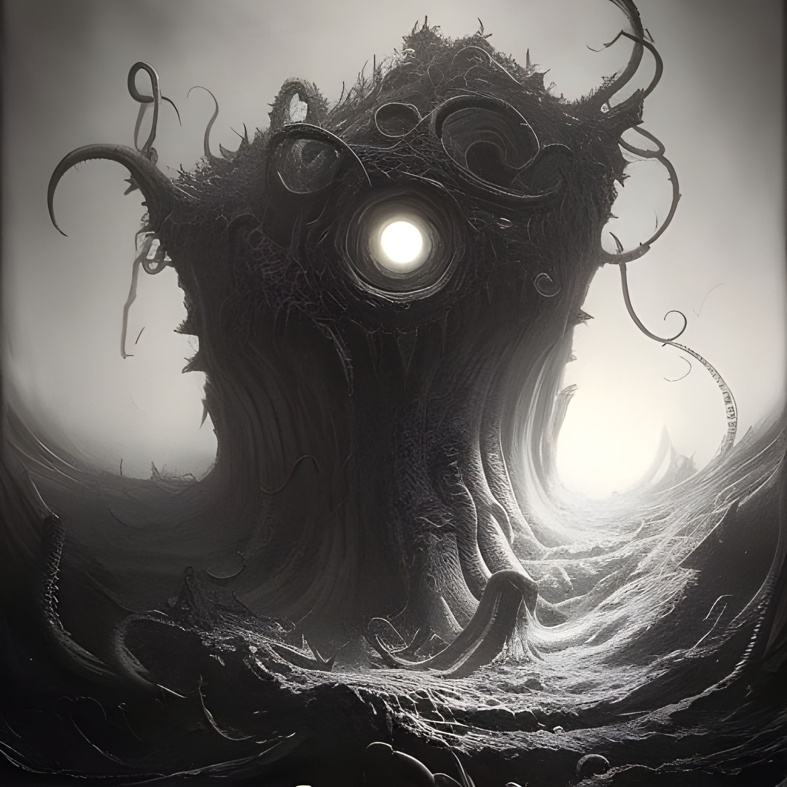 Lovecraftian Outer God with Eldritch Horror