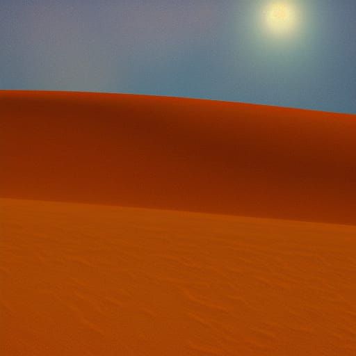 Dune Scene in Style of Tarkovsky