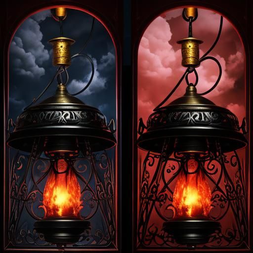 Heaven and Hell Conceptual Art