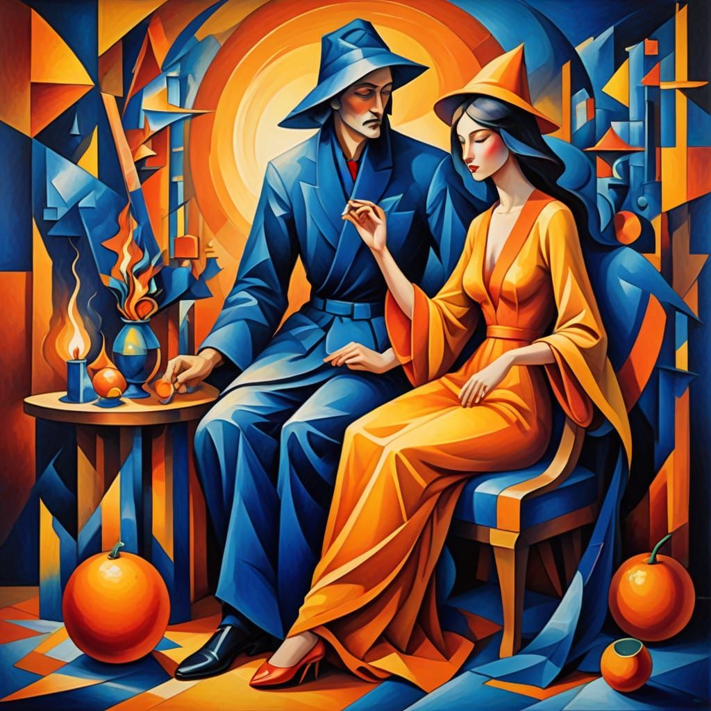 Witches in Harmony, a Cubist Masterpiece
