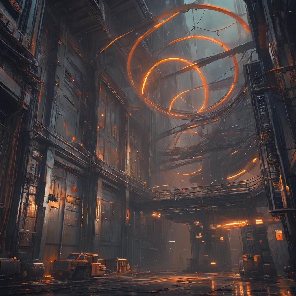 Dystopian Sci-Fi Time Anomaly in Secure Facility