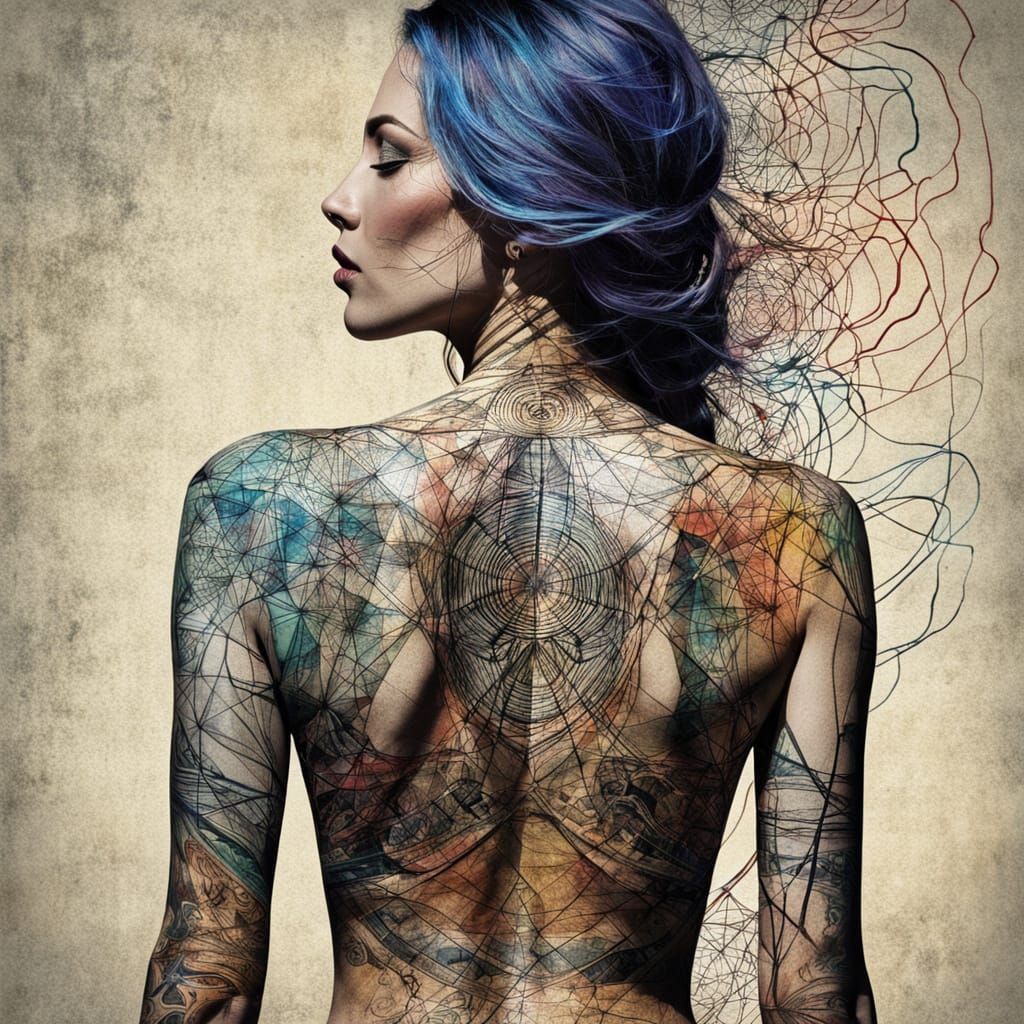 Elegant Female Form Reveals Hidden Beauty