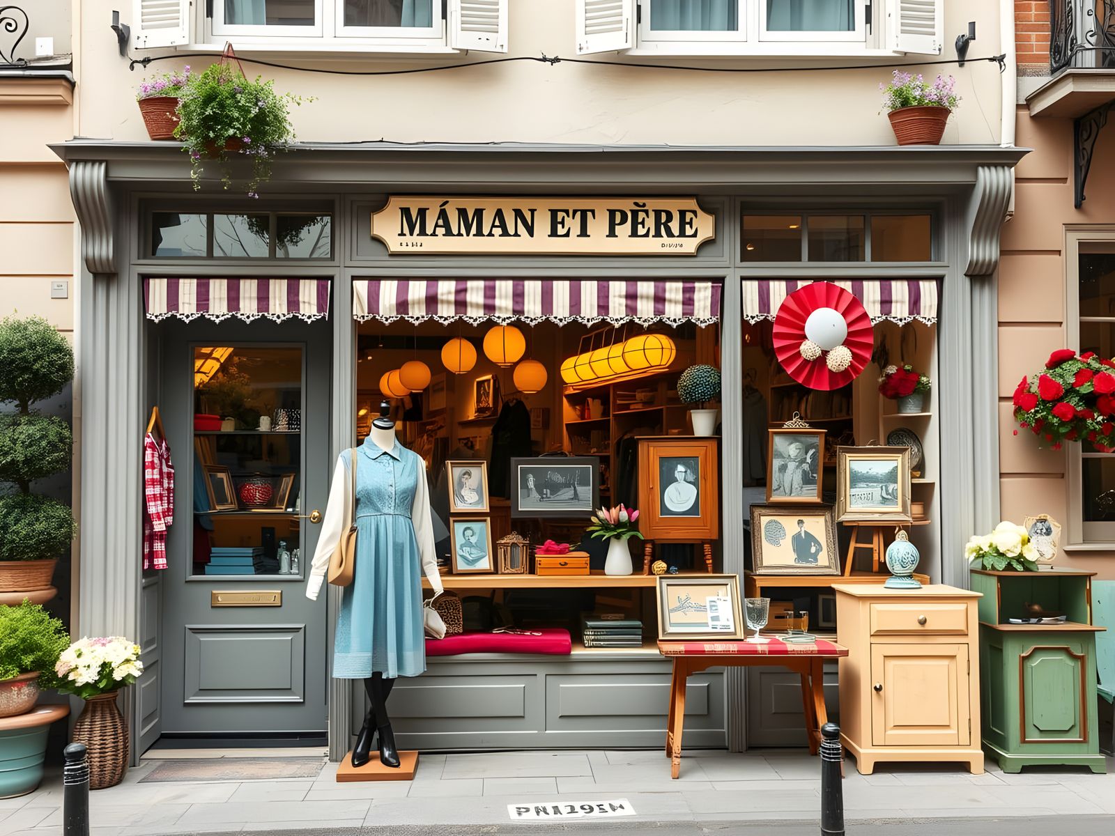 Parisian Family Emporium: Whimsical Boutique of Handcrafted....