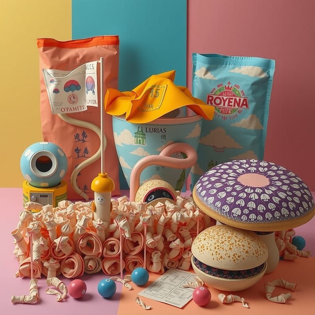 Surrealist Dreamscapes of Corporate Conformity