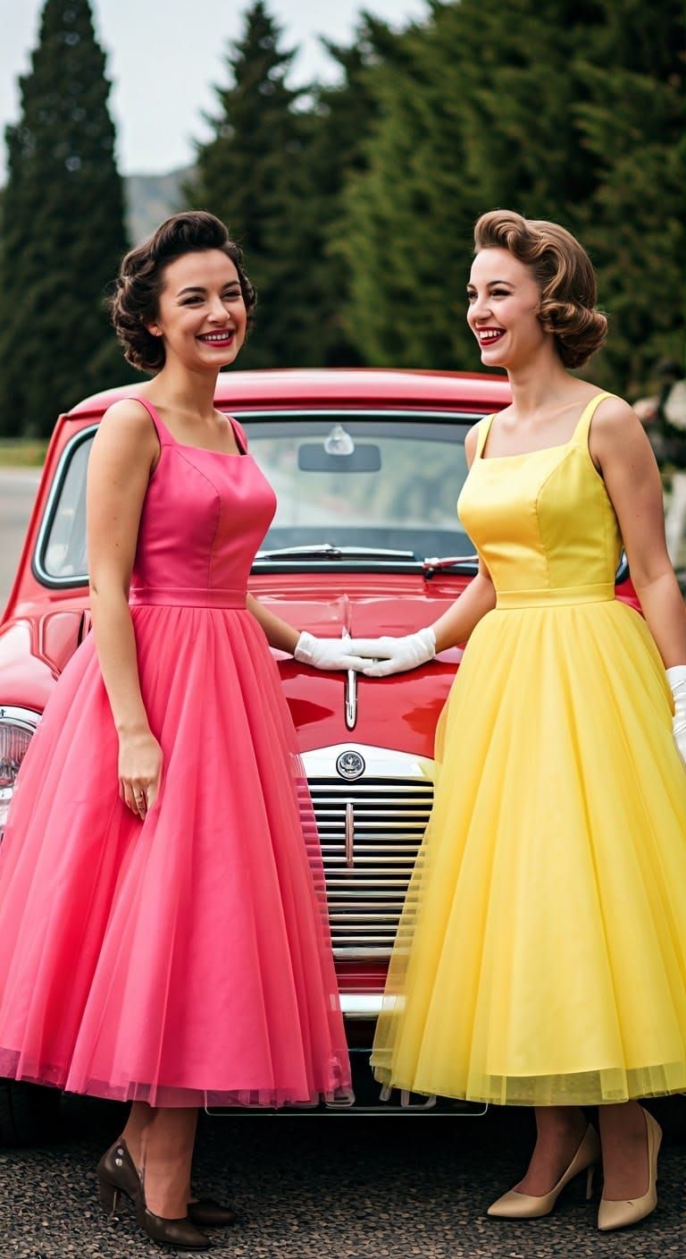 Glamorous Women at 1959 Monte Carlo Rally