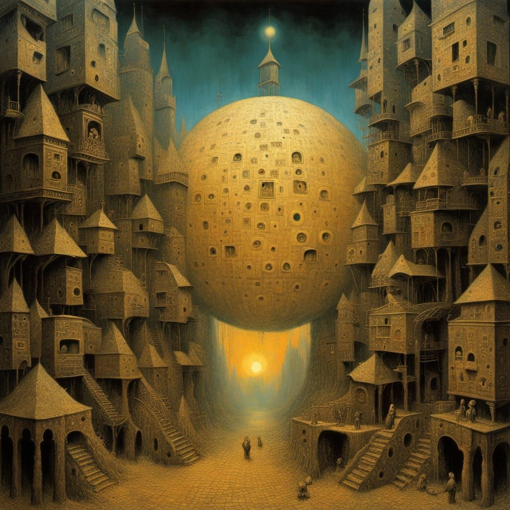 Magical Primitivism Motherboard with Cryptic Code