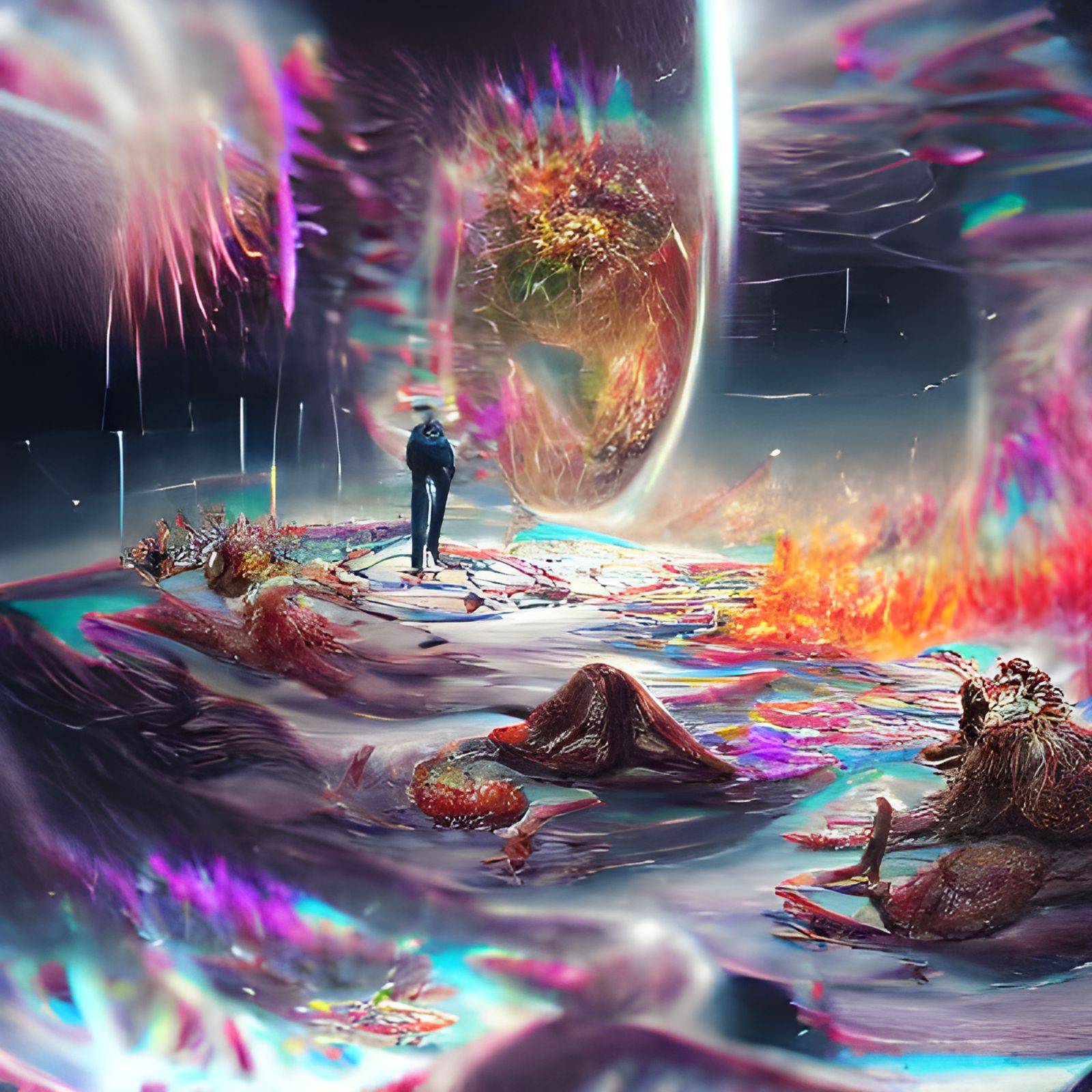 Cosmic End of the World Illustration