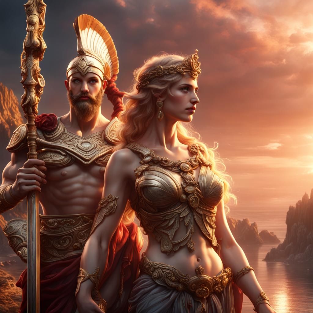 Aphrodite and Ares: Gods of Beauty and War