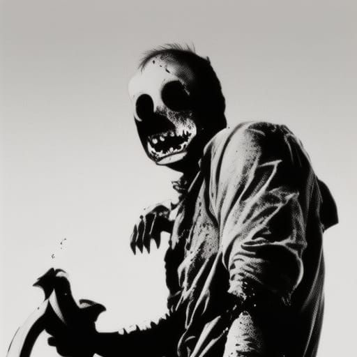 Nightmarish Freddy Krueger Illustration