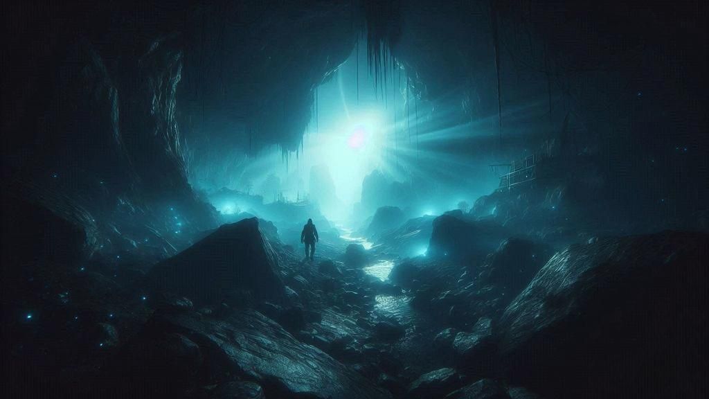 Mysterious Cave Entrance